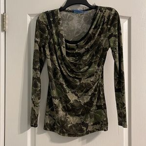 Camo Shirt, Simply Vera by Vera Wang